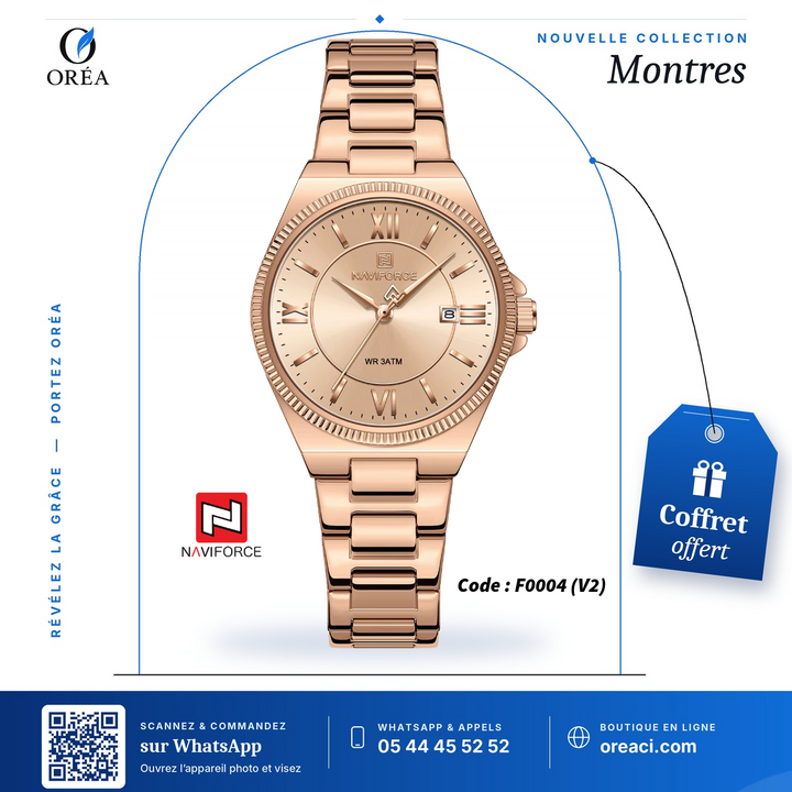 Montre Femme NAVIFORCE — F0004 v2