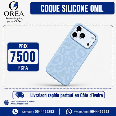 COQUE ORÉA CIL POUR IPHONE 17 PRO MAX-BLEU