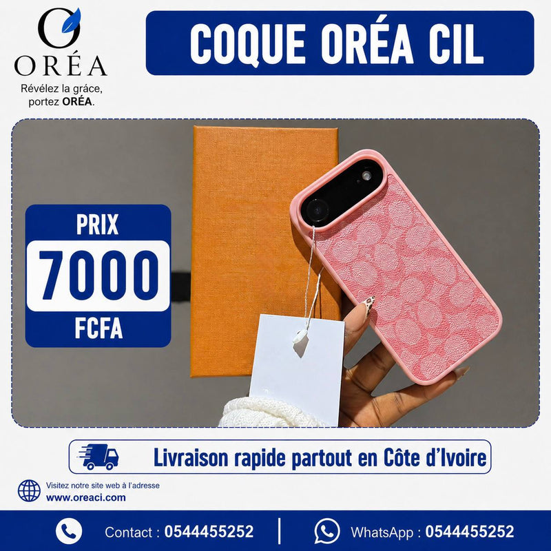 COQUE ORÉA ONIL POUR IPHONE AIR-ROSE