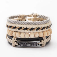 Lot de 4 bracelets