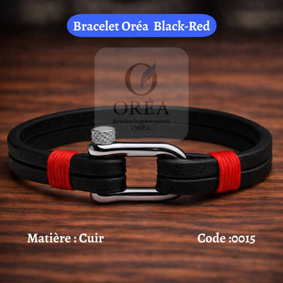 Bracelet Oréa Black-Red 0015