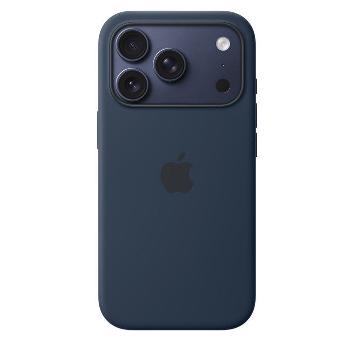 Coque Silicone MagSafe iPhone 17 Pro — Bleu Nuit