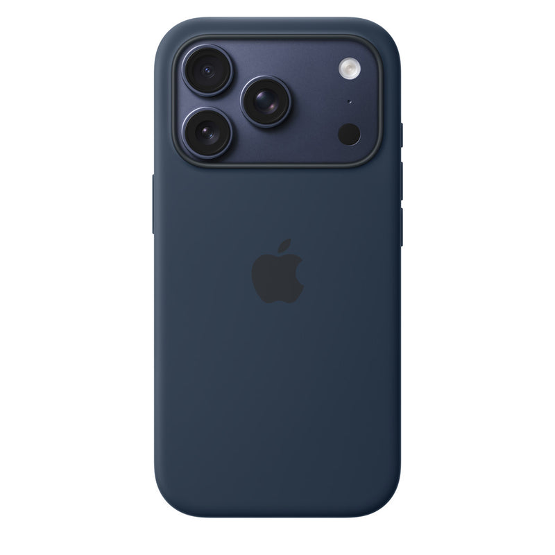 Coque Silicone MagSafe iPhone 17 Pro — Bleu Nuit