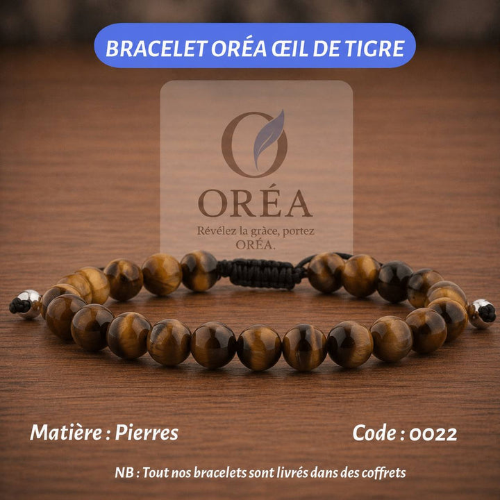 Bracelet Oréa ŒIL DE Tigre (0022)